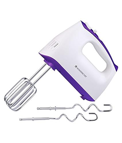Wonderchef Regalia Hand Mixer 400-Watt (Violet/White)