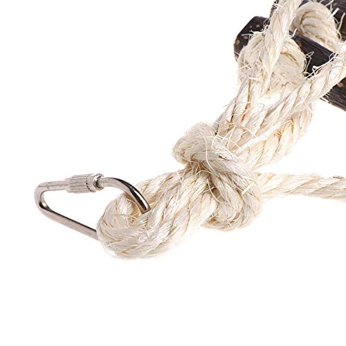 image for PIVBY Rope Step Ladder Bridge Bird Toy Cage Hammock Swing Toys for Par