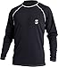 Scubapro Black Loose Fit Long Sleeve Rash Guard