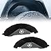 OMUOFFROAD Jeep Wrangler Rear Inner Fender Liners for 2007-2017 Jeep Wrangler JK 4WD Five Star logo Lightweight Aluminum Design Black