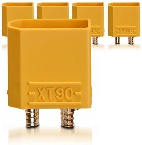 partCore High-Current XT90 Connector 5 Pcs