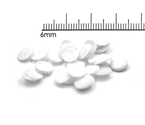 Cotton Filter for Handheld Diamond Dermabrasion Pen ASIN B00JIUS6C2 - Diameter 6mm - 50pcs. High Quality Microdermabrasion Accessories
