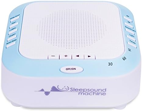 Sleep Sound Machine - 2nd Generation with SD Card with Relaxing Nature Sounds Rain,Waves,White and Brown Noise and Lullaby - Comes with many Extra services
