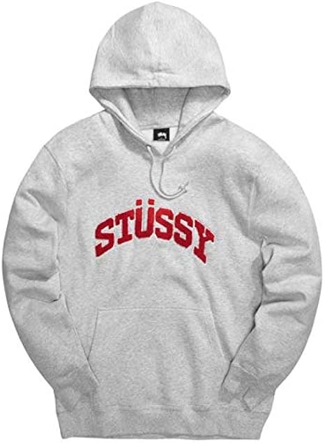 stussy arch applique hoodie