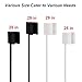 Yunc Airpods Strap,Airpods Accessories,Airpods Ear Hooks, TPE Sport Secure Anti-Lost Strap Wire Cable Connector Holder for Airpods Wireless Bluetooth Earphones,4 Pack Inch Neck Strap, Black 4336727401