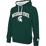 Michigan State Spartans Hooded Sweatshirt Arch Green
