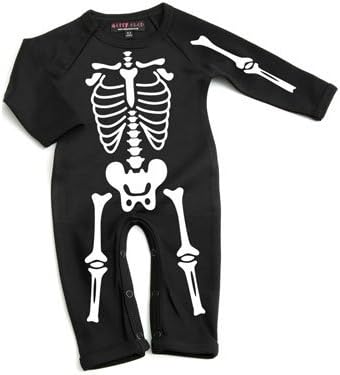 skeleton baby grow