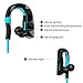 Bluetooth Headphones, Dizaul Sport Stereo In-Ear Sweatproof Noise Cancelling Headphones with mic for iPhone 7/ 7 Plus and Android Phones(Blue)