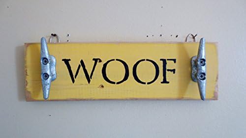 "Woof" Boat Cleat Leash Rack