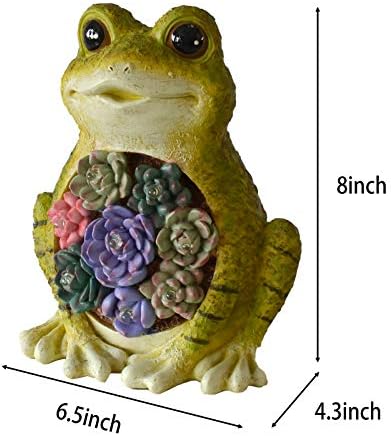 LED frog garden statue priced between $22.99 and $25.99.