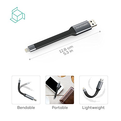 iPhone iPad Flash Drive 64GB USB 3.0 with Charging Support, RAVPower