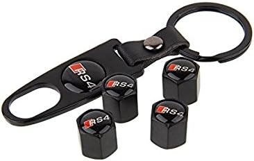 Katheriney 4PCS Sline Sports Car Tire Wheel Valves Airtight Stem Caps For Audi All Model (Fits: Audi)