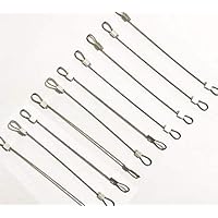 HHFC 10Pcs Steel Wire Strings Length 4.4 inches