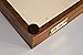 Two Timbers Extra Small Display Case Made in USA with Walnut Finish Wood Box with Glass Top, Arrowheads, Knives, Rocks, Pins, Collectibles, Collections, Medals, Military Coins 4h, Keepsakes