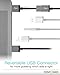 LED Micro USB Cable (3 FT), FosPower [Quick Charge 3.0] Reversible Micro B to Reversible USB A Cable [Full Speed Charging]