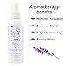 Luna Lifestyle Premium Lavender Aromatherapy Spray - Great for Yoga, Pillow Spray, Relaxation, Sleep, and Room Spray - 100% Pure Lavender Essential Oil Mist - 10% to Charity