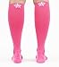Authentic Graduated Compression Socks for Sports, Running, and Recovery (M-L, Pink)