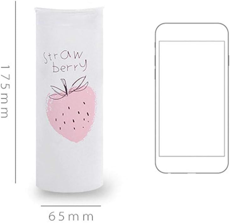 Round Tissue Box, Cylinder Facial Tissue, Fruit Pattern Fragrance-free Cleaning Soft Paper Towel For Office Desk, Bedside Table & Bathroom