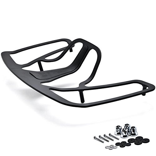 Krator Luggage Rack Black Cargo Travel Rack Compatible with Honda ...