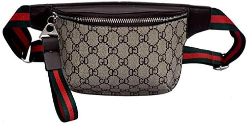 Women's Fashion Retro Printing Lightweight Waist Pack Sports Chest Bag Shoulder Bag Crossbody Bag