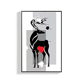 Canvas Wall Art for Living Room, Bedroom Animals Framed Canvas Prints for Home Decoration Ready to Hang - 16x24 inches