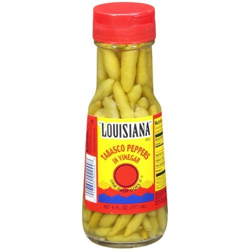 Louisiana Tabasco Peppers in Vinegar Grocery & Gourmet Food
