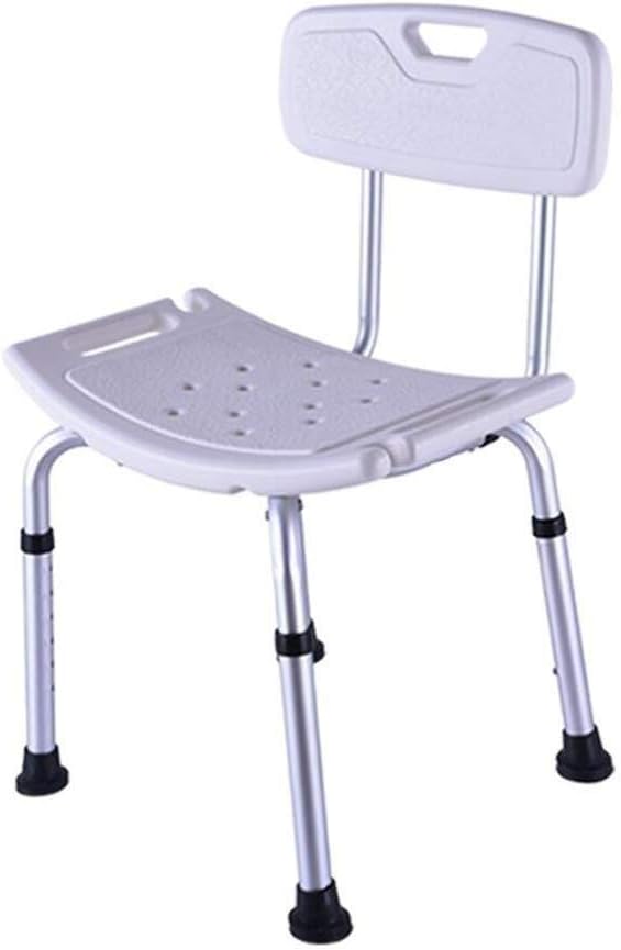 Hogar antideslizante taburete de ducha Baño banqueta baño de aleación