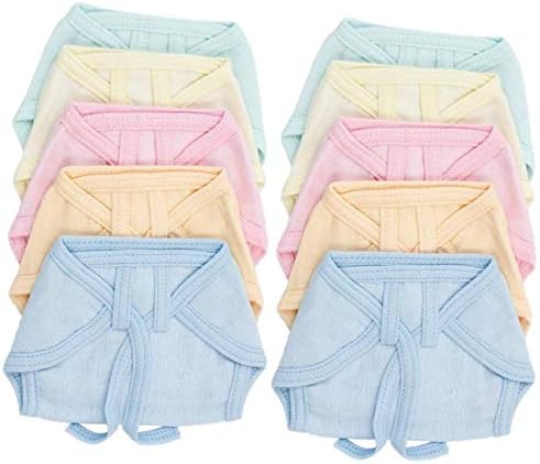 Montu Bunty Wear Baby Economy Cotton Nappies Cloth Diaper - Pack of 10