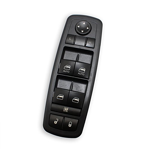 TAKPART Power Window Master Switch of Quad & Crew Cab Power for 2009-2012 Dodge Ram 1500 2500 3500 04602863AD