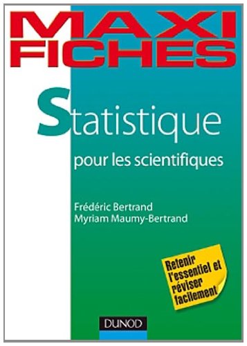 Statistique en 80 fiches pour les scientifiques