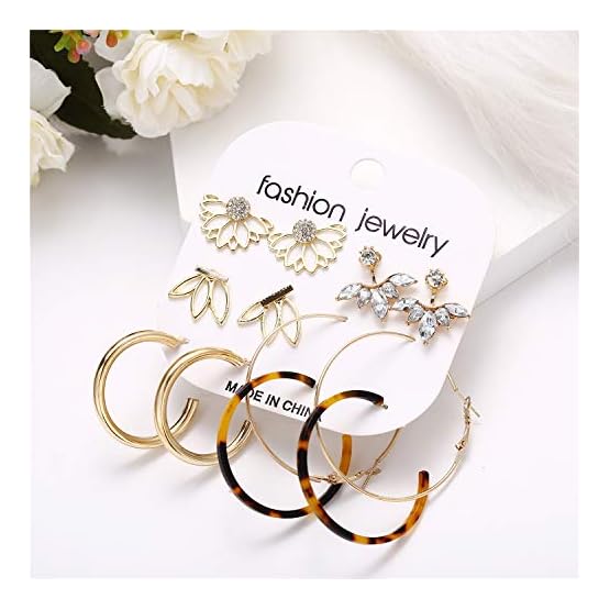 36-Pairs-Fashion-Tassel-Earrings-Set-for-Women-Girls-Bohemian-Acrylic-Hoop-Stud-Drop-Dangle-Earring-Leather-Leaf-Earrings-for-BirthdayPartyChristmasFriendship-Gifts 36-Pairs-Fashion-Tassel-Earrings-Set-for-Women-Girls-Bohemian-Acrylic-Hoop-Stud-Drop-Dangle-Earring-Leather-Leaf-Earrings-for-BirthdayPartyChristmasFriendship-Gifts