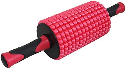 AB WHEEL PLUS Ab Roller Grid Foam Roller Massage Stick Great for Travel