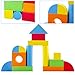 deAO Early Education Creative Educational EVA Jumbo Foam Building Construction Blocks for kid-131pcs