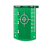 Firecore Laser Target Card Plate for Green Beam