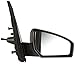Sherman Replacement Part Compatible with Nissan-Datsun Sentra Passenger Side Mirror Outside Rear View (Partslink Number NI1321166)