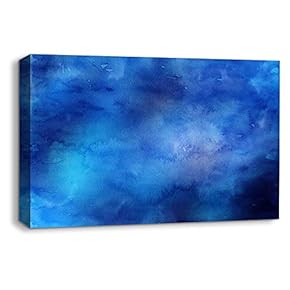 Canvas Wall Art Abstract Ink Feature...