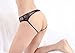 HitZoom Sexy Women Leopard Printing Open Croth Underwear, Black, One Size