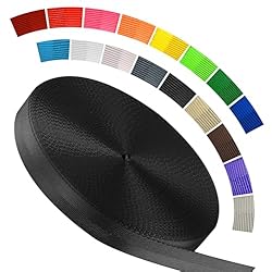 WEBSUKA Polyester Webbing Strap 16+Colors