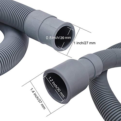 MyLifeUNIT Universal Front Load Washer Drain Hose, 6 Foot Pricepulse