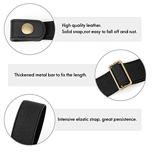 No Buckle Stretch Belt for Child Boys and Girls Buckle Free Kids Belt Up to 24 Inches