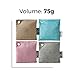 7-Pack Bamboo Charcoal Air Purifying Bags for Car, Home & Business. 75g Activated Charcoal Odor Absorber Bags, Unscented Natural Bamboo Charcoal Deodorizer Bags Multipack (Pink, Brown, Grey & Blue)