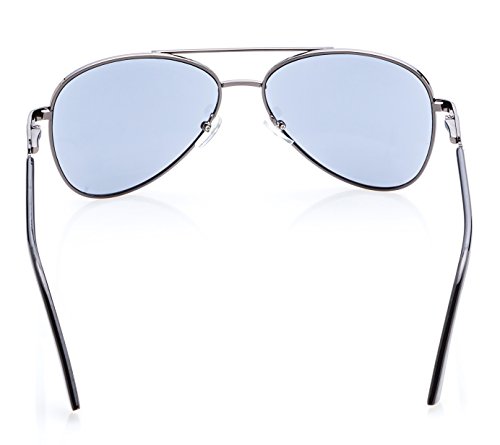 Soleil PLATINUM PS-AV11 Aviator 56-20-133 (Gun Grey, Grey)