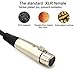 XLR Cable, VAlinks 10FT 3PIN XLR Female Microphone Cable Studio Audio Cable Connector Cords Adapter for Microphones or Instruments Recording Karaoke Singing - 3m/10ft
