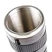 Camera Lens Coffee Mug + Bonus Cute Spoon, Photo Coffee Cup Stainless Steel Thermos For Photographer Gift 16OZ TMANGO (Canon 70-200mm B)