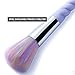 Zodaca [10 Pcs-Set] Professional Makeup Unicorn Brush Set with Spiral Handle & Rainbow Bristles - Including Foundation Blending Blush Concealer Eye Face Liquid Powder Cream Cosmetics Brushes Kit