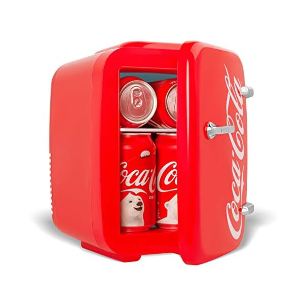Coca Cola Vintage 4L Mini Refrigerador / Calentador 12v Portatil - Imagen 3
