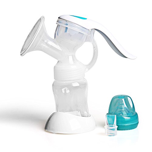 Gland Manual Breast Milk Pump for Breastfeeding, BPA Free, Portable Traveling - Thumbnail 3