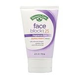 Nature's Gate Faceblock Sunscreen, Fragrance Free Broad Spectrum SPF 25, 4 Fluid Ounce