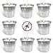 YIH Citronella Candles,Wax Bucket Candle Seaside Escape 8-Pack