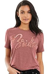 Plus Size Bride Shirt for Women - Bold Embossed